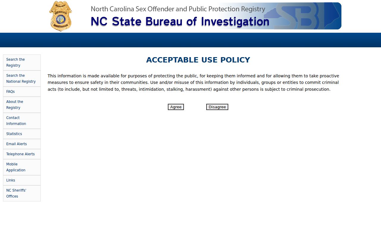 Rocky Mount resident lookup reference image for North Carolina official registry search